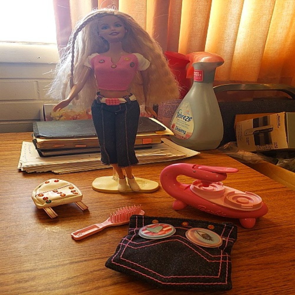 Retired 2002 Button Blast Barbie